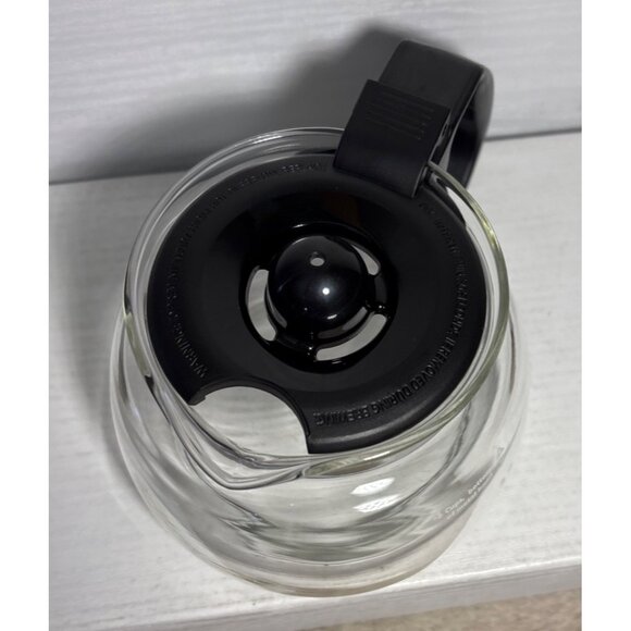 Mr. Coffee 4-Cup Glass Replacement Decanter Comfort Handle Drip-Resistant Spout - Picture 5 of 9